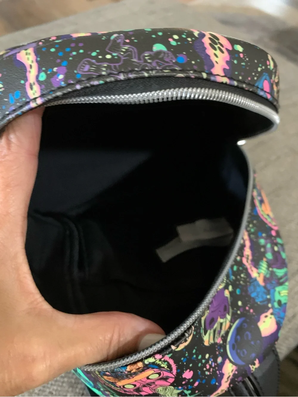 Funko Marvel Infinity Saga Blacklight Backpack nwot